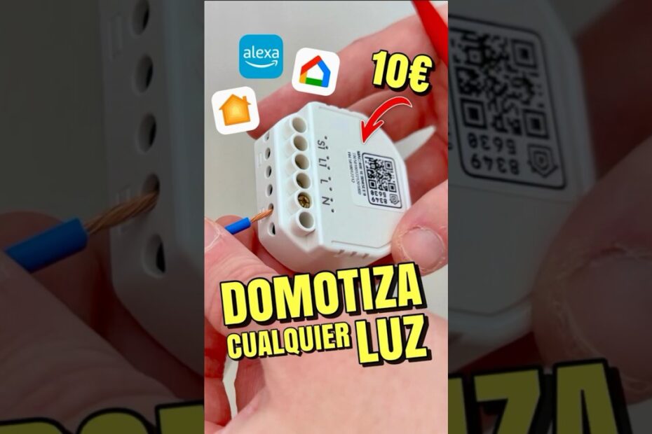 automatización de iluminación exterior