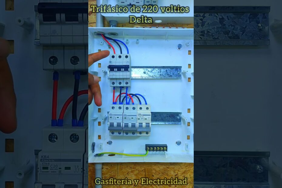 inspección de conexiones en cuadro interior