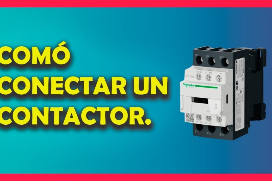 instalación de contactores auxiliares