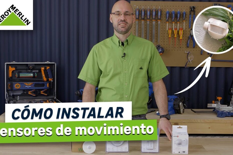 instalación de sensores de presencia